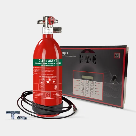 Ceasefire In-Panel Tube Suppression, HFC 236fa, Direct Low Pressure