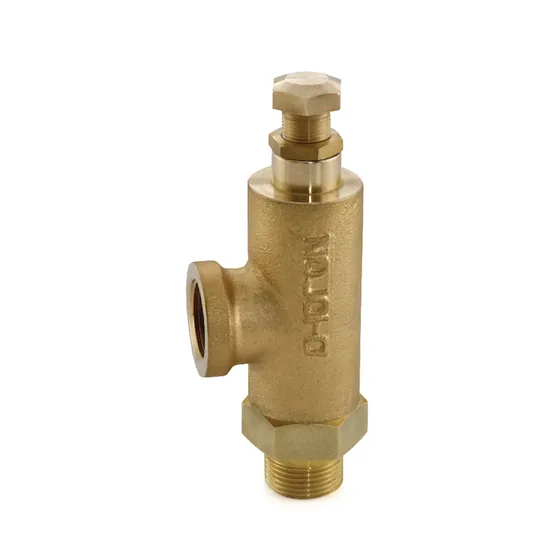 Zoloto Spring Loaded Safety Relief Valve, Enclosed Discharge, Screwed (1094A)