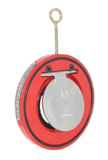 Kartar Valves Red Compact Wafer DI Check Valve, PN 16 (K-936)