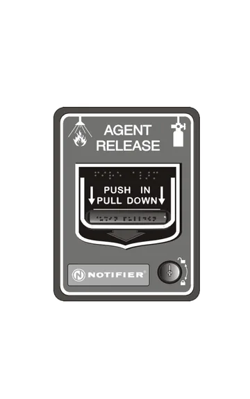 Notifier NBG-12LR Series Dual-Action Agent Release Stations