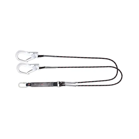 Karam Twin Leg Energy Absorbing Lanyard, Kernmantle Rope