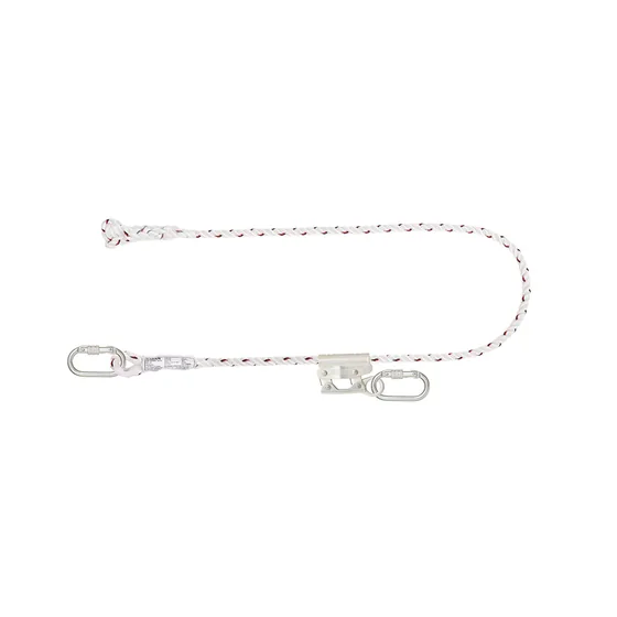 Karam Work Positioning Lanyard with Rope Grab Adjuster, Rope