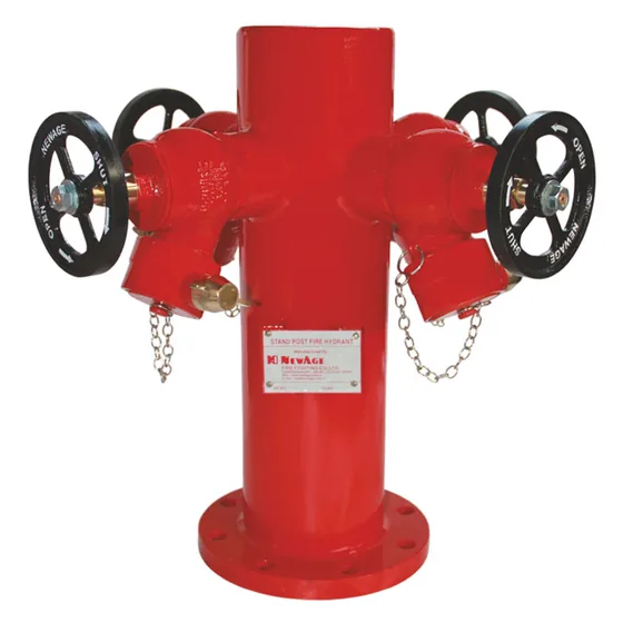 New Age Four Way Hydrant Standpost, Cross Arm Type